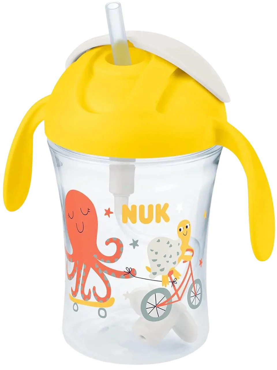 image for Поильник с трубочкой NUK Motion Cup (8+ мес.), 230 мл foto