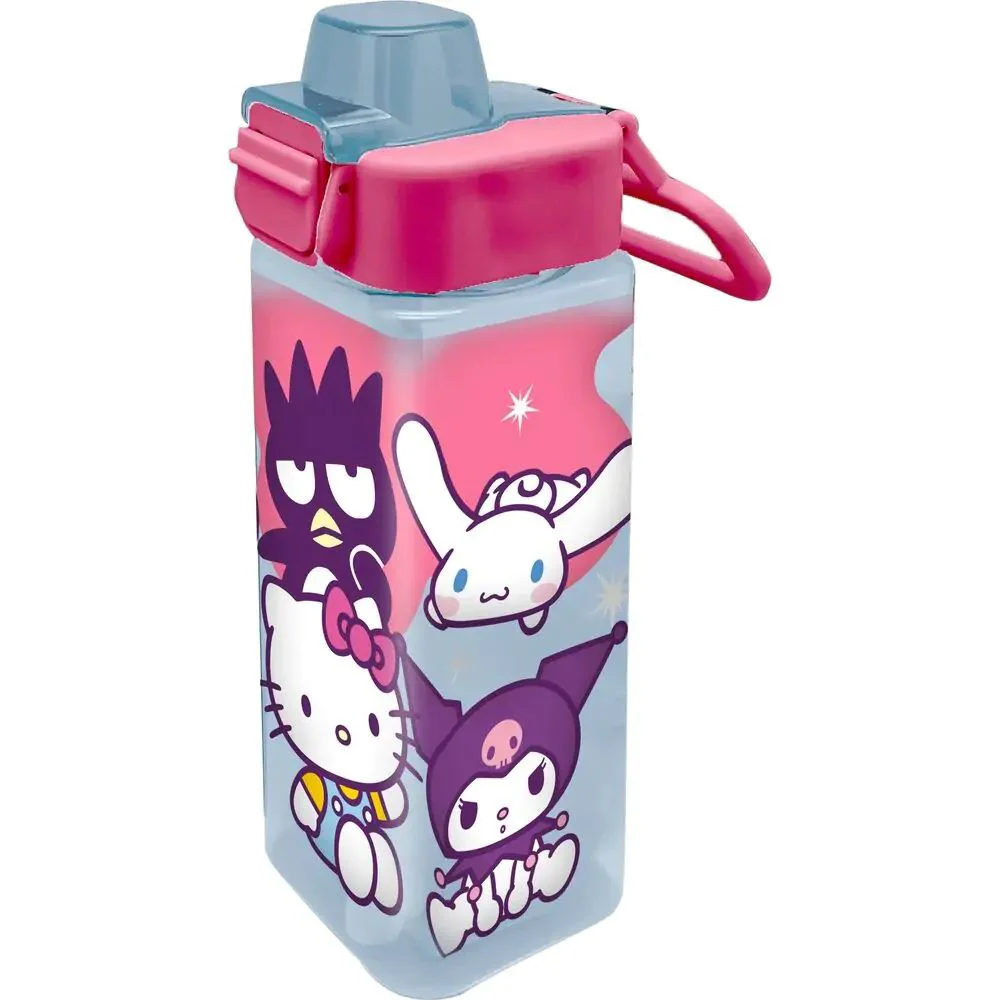 image for Квадратная бутылка для воды KiDS Hello Kitty, 500 мл foto