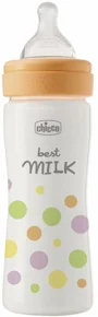 Biberon anti-colici Chicco Perfect Easy Girl, flux mediu (2+ luni), 250 ml foto