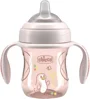 Cana de tranzitie Chicco Pink (4+ luni), 200 ml foto