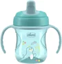 Cana de tranzitie Chicco Blue (6+ luni), 200 ml foto