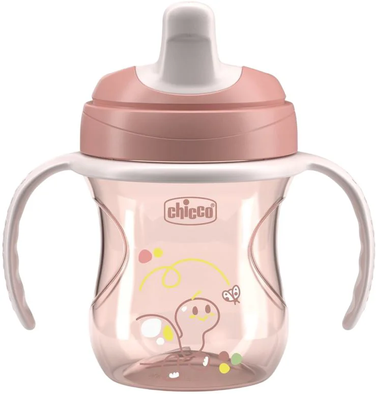 image for Cana de tranzitie Chicco Pink (6+ luni), 200 ml foto