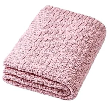 image for Patura tricotate din bumbac BabyOno Pink foto