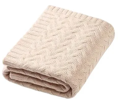 image for Patura din lana merinos BabyOno Light Beige foto