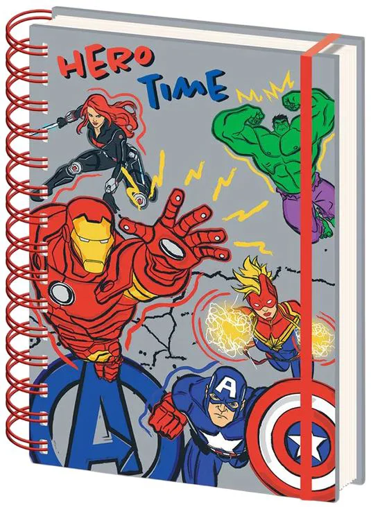 image for Блокнот Pyramid Avengers Hero Club A5 Wiro foto