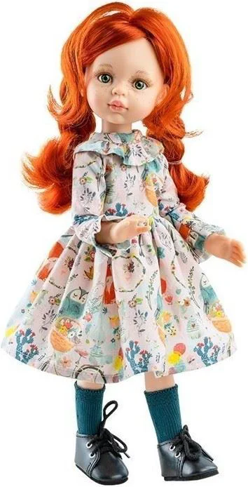 image for Papusa Paola Reina Cristi in a Dress, 32 cm foto