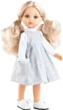 Papusa Paola Reina Rosa in a White Daisy Dress, 32 cm foto