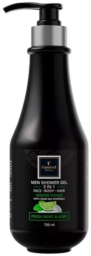 image for Gel de dus pentru barbati 3 in 1 Famirel Winter Power, 750 ml foto