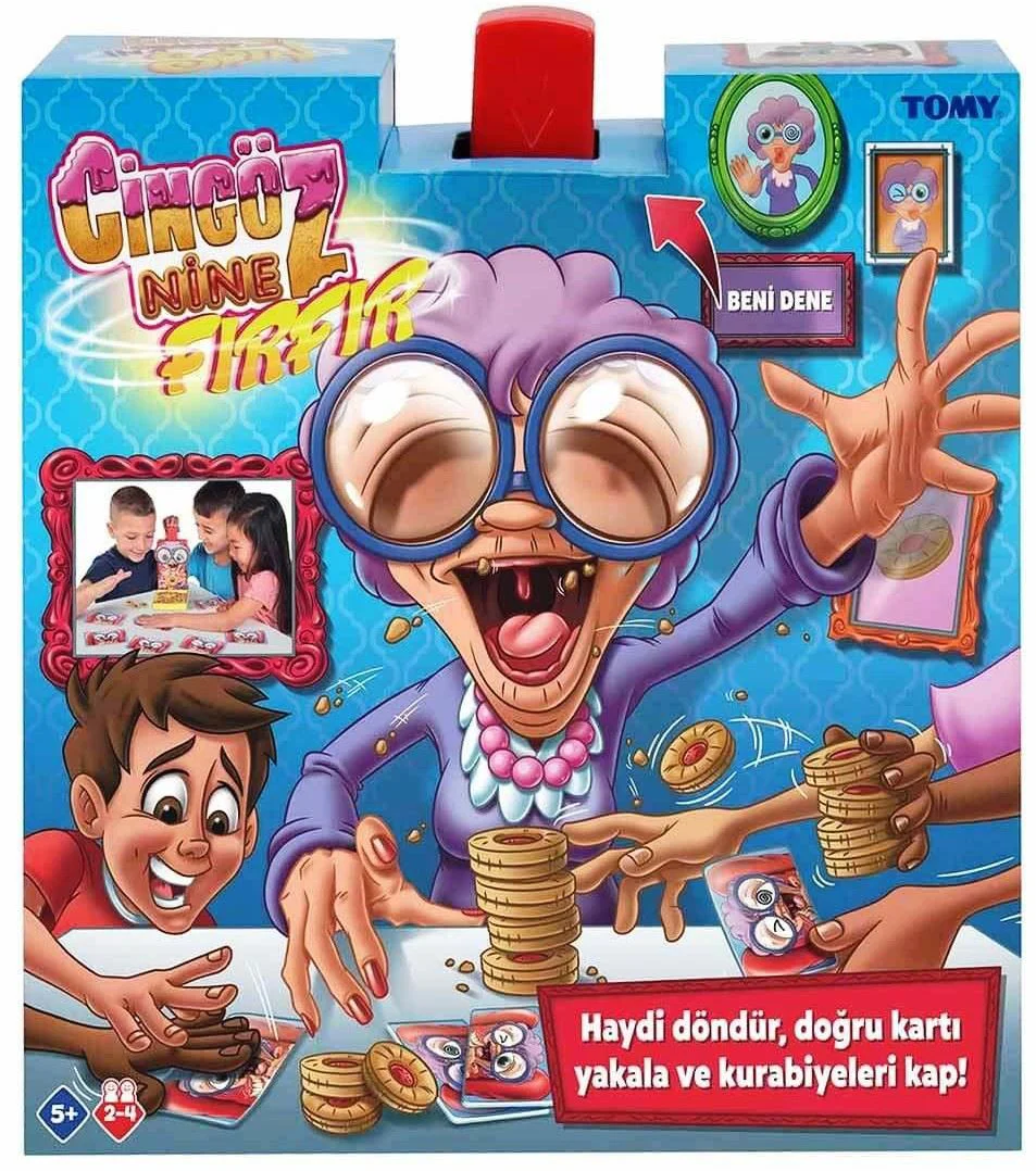 image for Joc de societate Tomy Ruleta bunicutei pofticioase foto