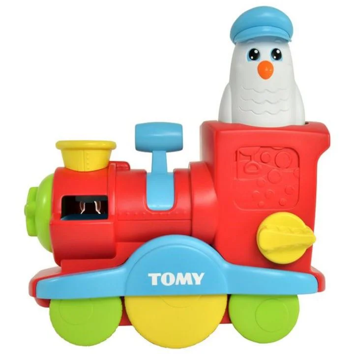 Jucarie de baie Tomy Trenul cu bule foto