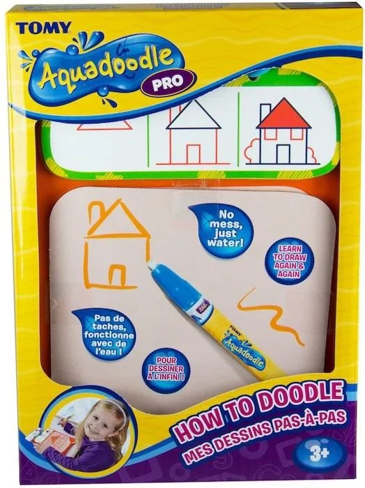 image for Set de joaca cu cartonase pentru desen cu apa Tomy foto