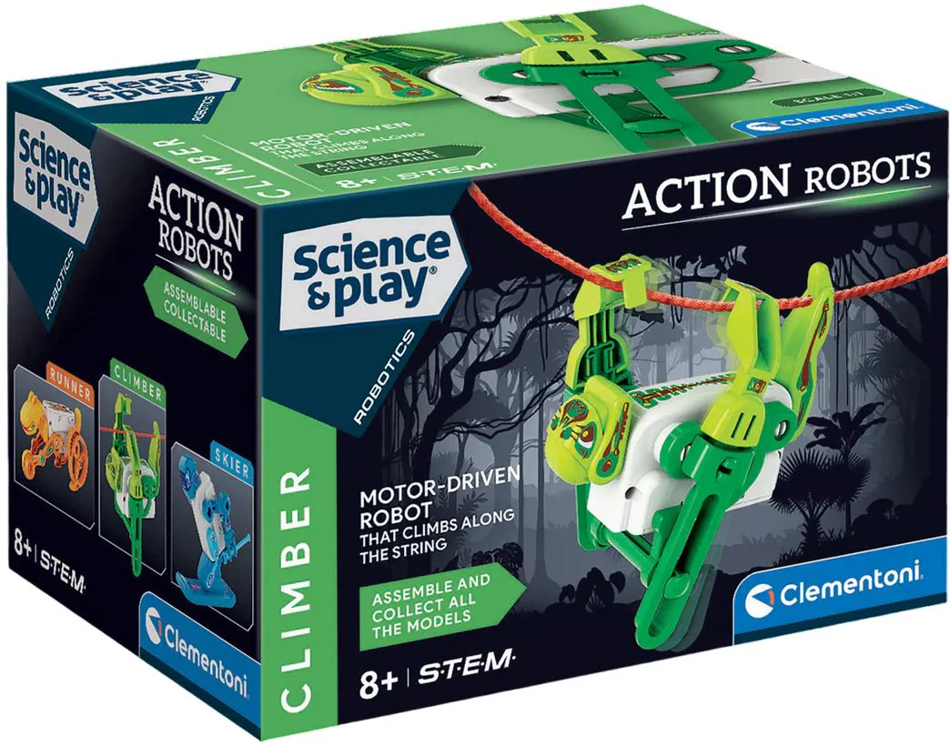 image for Robot-сonstructor Clementoni Science&Play Action Robots Climber foto