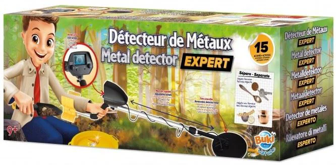 image for Set de joaca Buki Expert Detector de metale foto