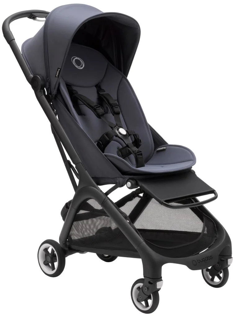 image for Коляска ультракомпактная Bugaboo Butterfly Black/Stormy Blue foto