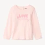 Orchestra Tricou pentru fetite cu maneca lunga Love foto