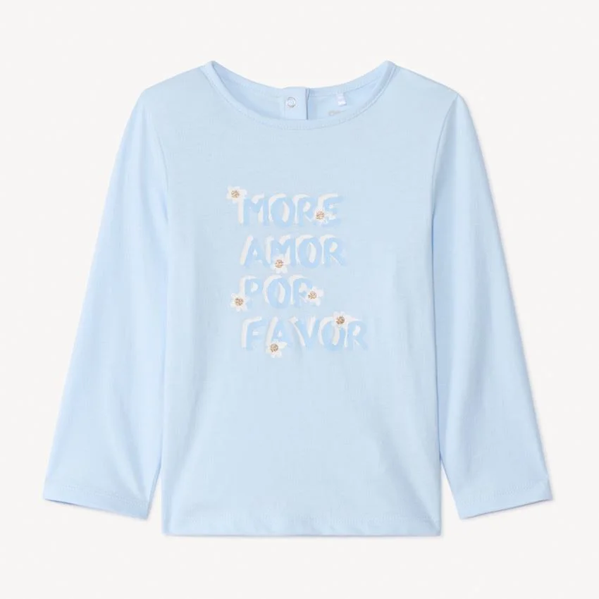 image for Orchestra Tricou pentru fetite cu maneca lunga Albastru foto