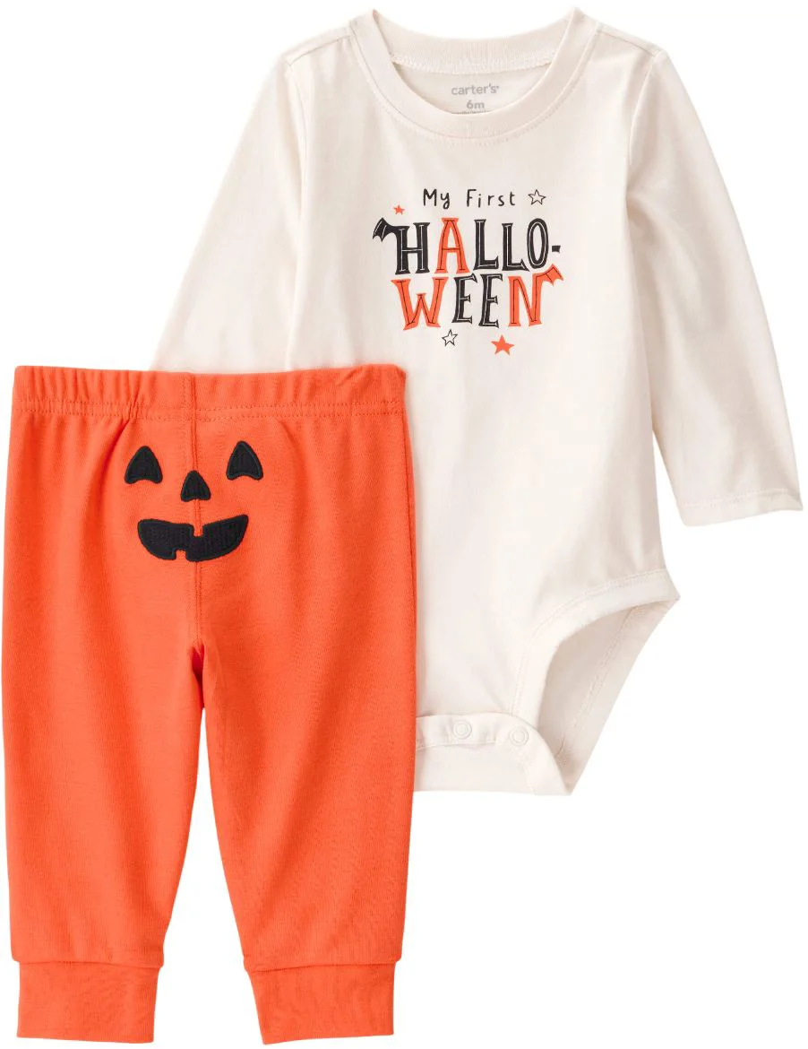 image for Carter's Set 2 piese My 1st Halloween - body si pantaloni foto