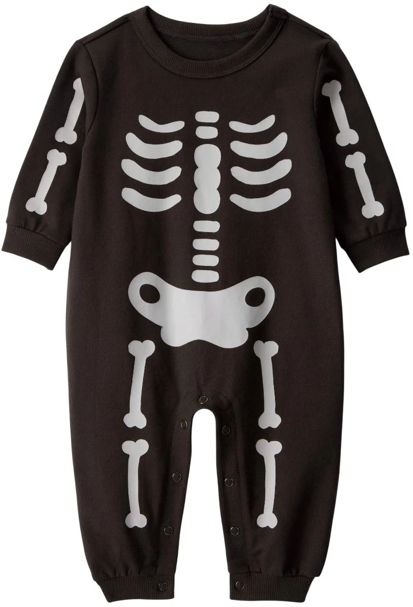 image for Carter's Salopeta Halloween Black Skeleton foto