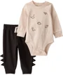 Carter's Set 2 piese Mini Dino - pantaloni si body foto