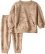 Carter's Set 2 piese Dog Brown - hanorac si pantaloni foto