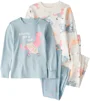 Carter's Комплект из 2 пижам хлопковых Blue-Pink Dinosaur foto