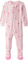 Carter's Pijama din bumbac cu botosei Pink Ballet foto