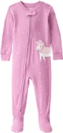 Carter's Pijama din bumbac cu botosei Mauve Cowgirl Cow foto
