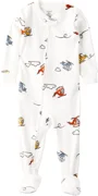Carter's Pijama cu botosei Ivory Helicopter foto
