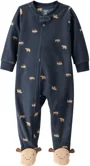 Carter’s Пижама из флиса с носочками Navy Moose foto