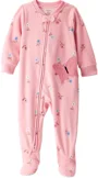 Carter's Пижама из флиса с носочками Pink Floral foto