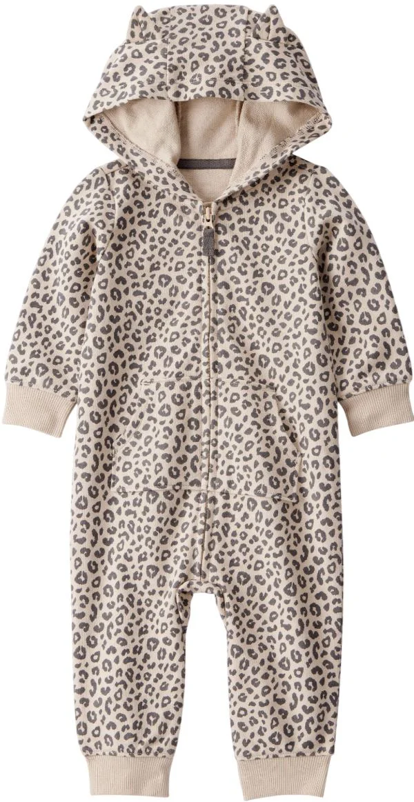 image for Carter's Salopeta cu gluga Leopard Cat Ears foto