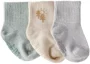Carter's Set 3 perechi de sosete Cream Mult Rib Cuff foto