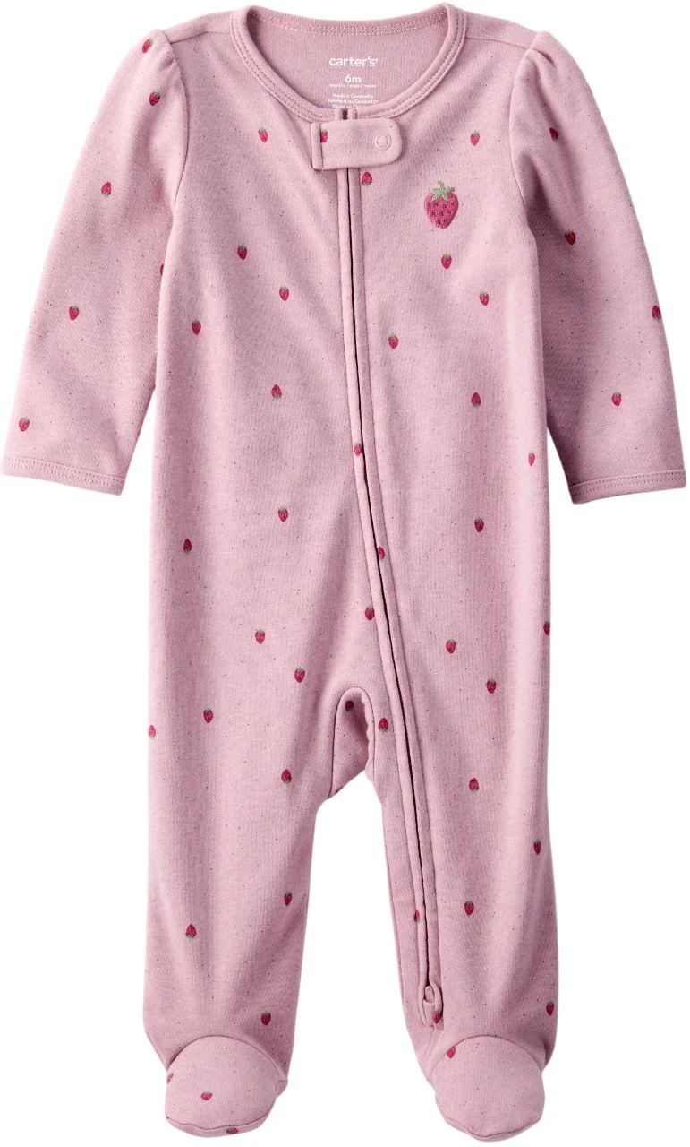 image for Carter's Pijama Pink Strawberry foto