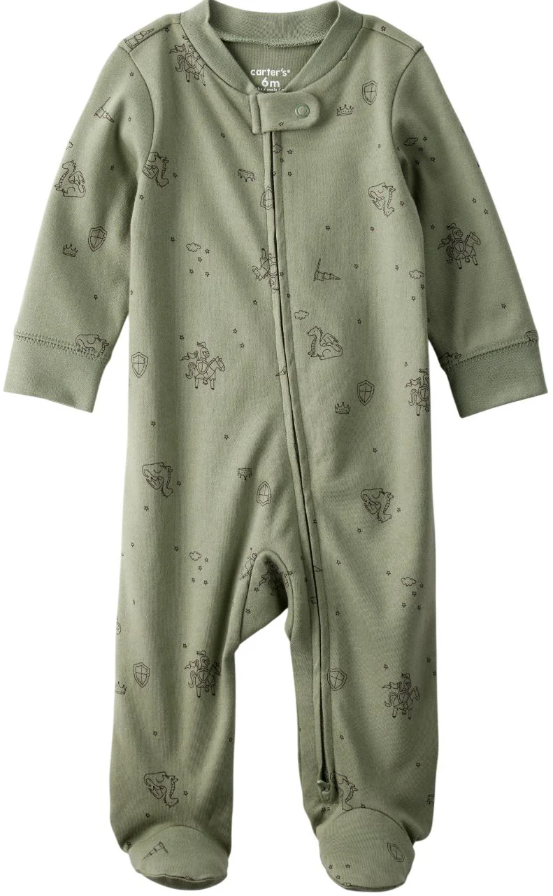 Carter's Pijama Green Dragon foto