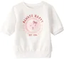 Carter's Top cu maneci scurte Terry Fashion Ivory Bear foto