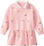 Carter's Rochita cu maneca lunga Pink Icon foto
