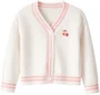 Carter's Кардиган с вышивкой Varsity Ivory Cherry foto