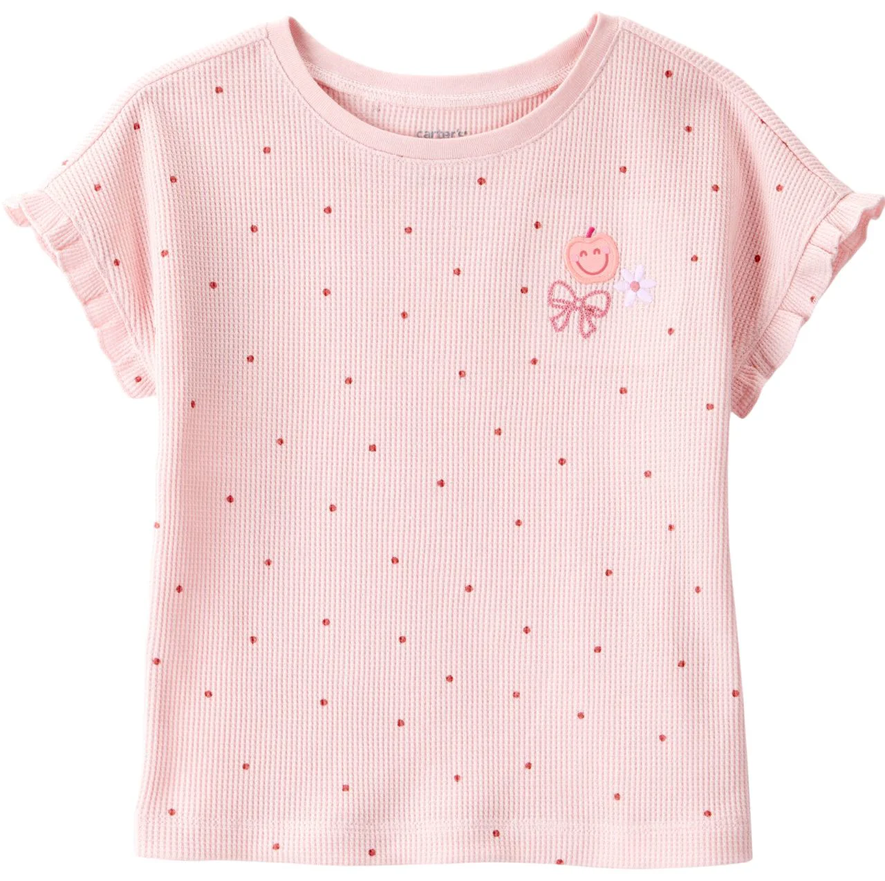 image for Carter's Tricou impletit Pink Dot foto