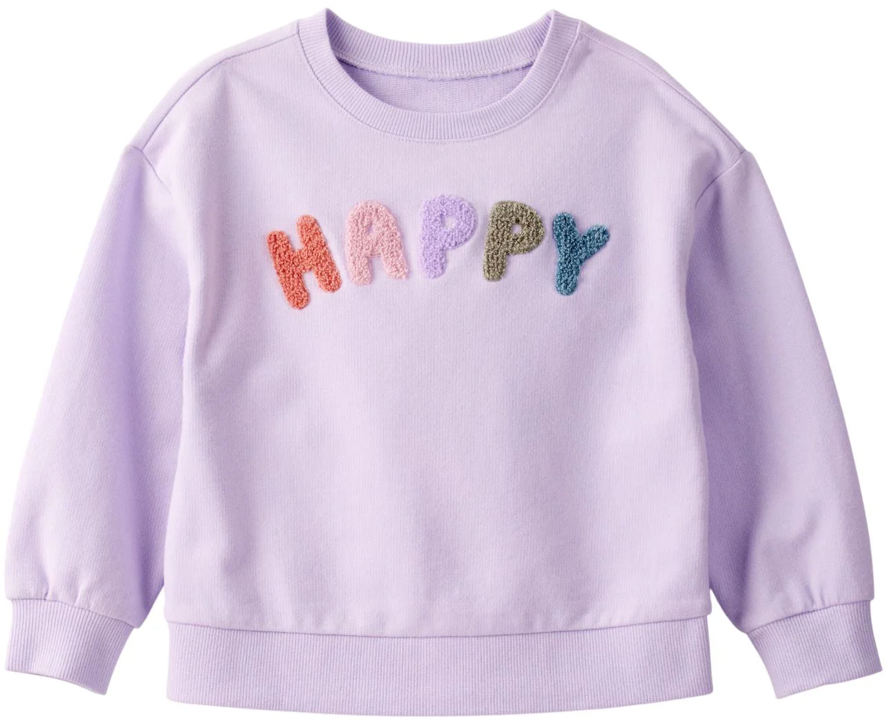 image for Carter’s Свитшот Terry Crew Purple Happy foto