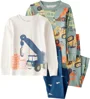 Carter's Set 2 pijamale din bumbac Multi Construction foto