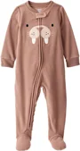 Carter's Пижама из флиса с носочками Brown Walrus foto