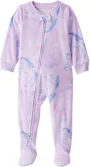 Carter's Pijama din fleece cu botosei Purple Unicorn foto