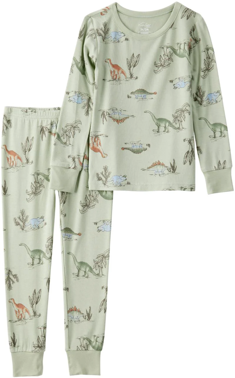 image for Carter's Pijama din viscoza PurelySoft Green Dino foto