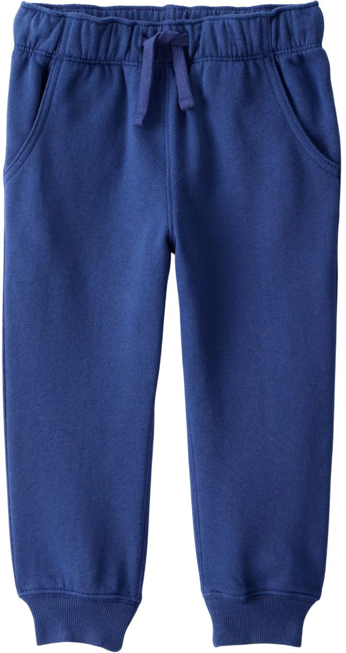 image for Carter's Pantaloni Solid Fleece Cotton Jogger Navy foto