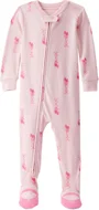 Carter's Pijama din bumbac cu botosei Pink Ballet foto