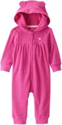 Carter's Salopeta cu gluga Pink Heart Thermal foto