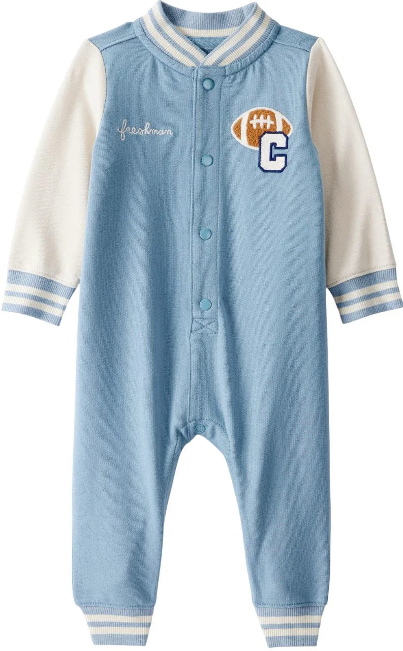 image for Carter's Salopeta din bumbac Blue Freshman foto