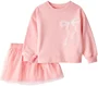Carter's Set 2 piese Pink Bow - hanorac si fustita foto
