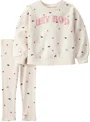 Carter’s Комплект 2 в 1 Halloween Ivory - свитшот и штаны foto