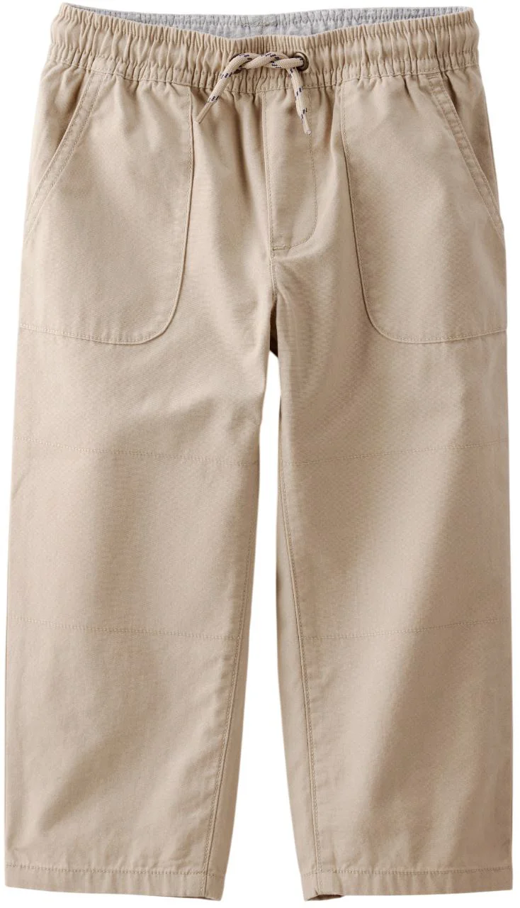 image for Carter's Pantaloni khaki cu snur Pull On Beige foto